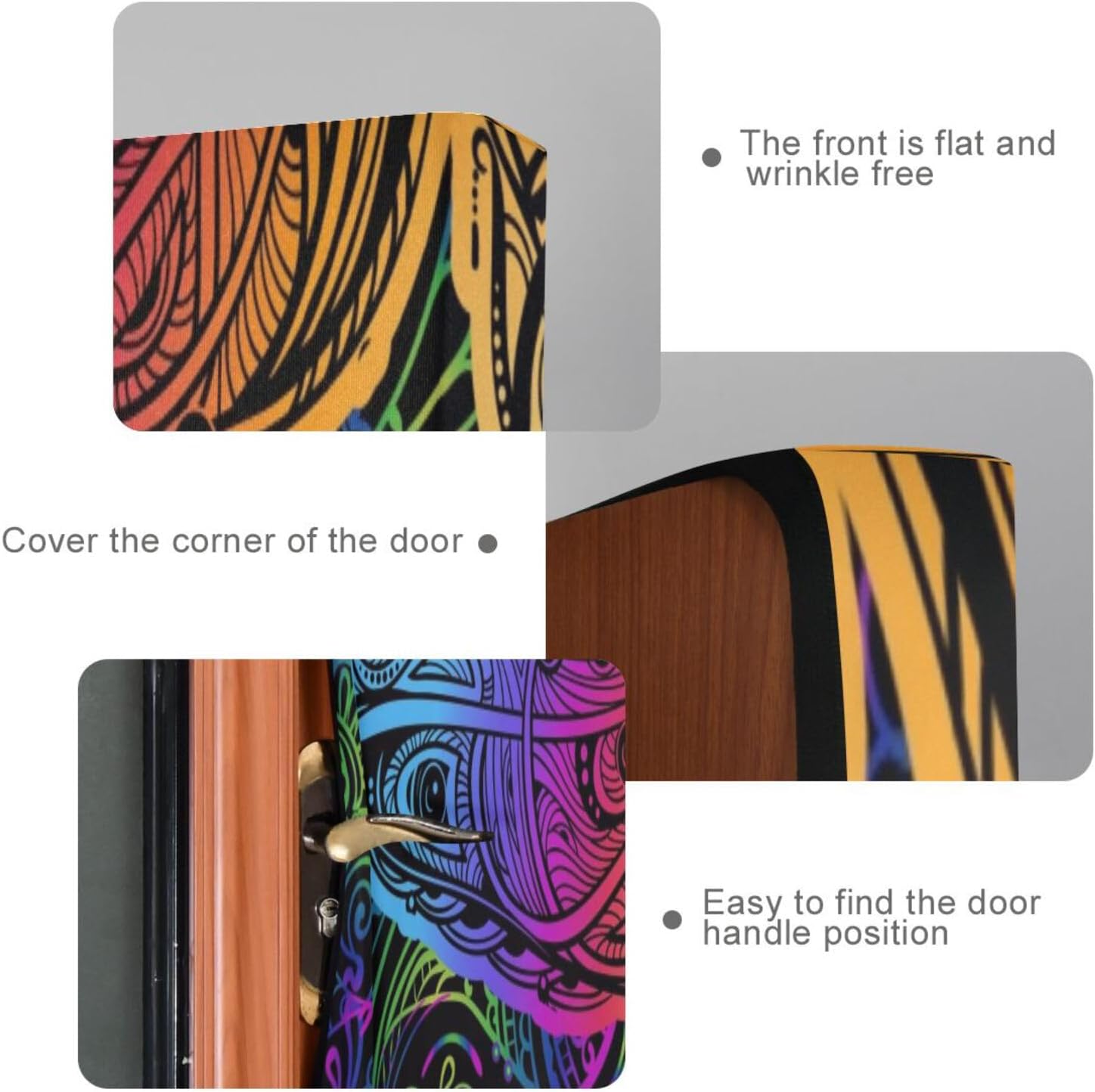 Susiyo Vintage Dragonfly Halloween Door Cover