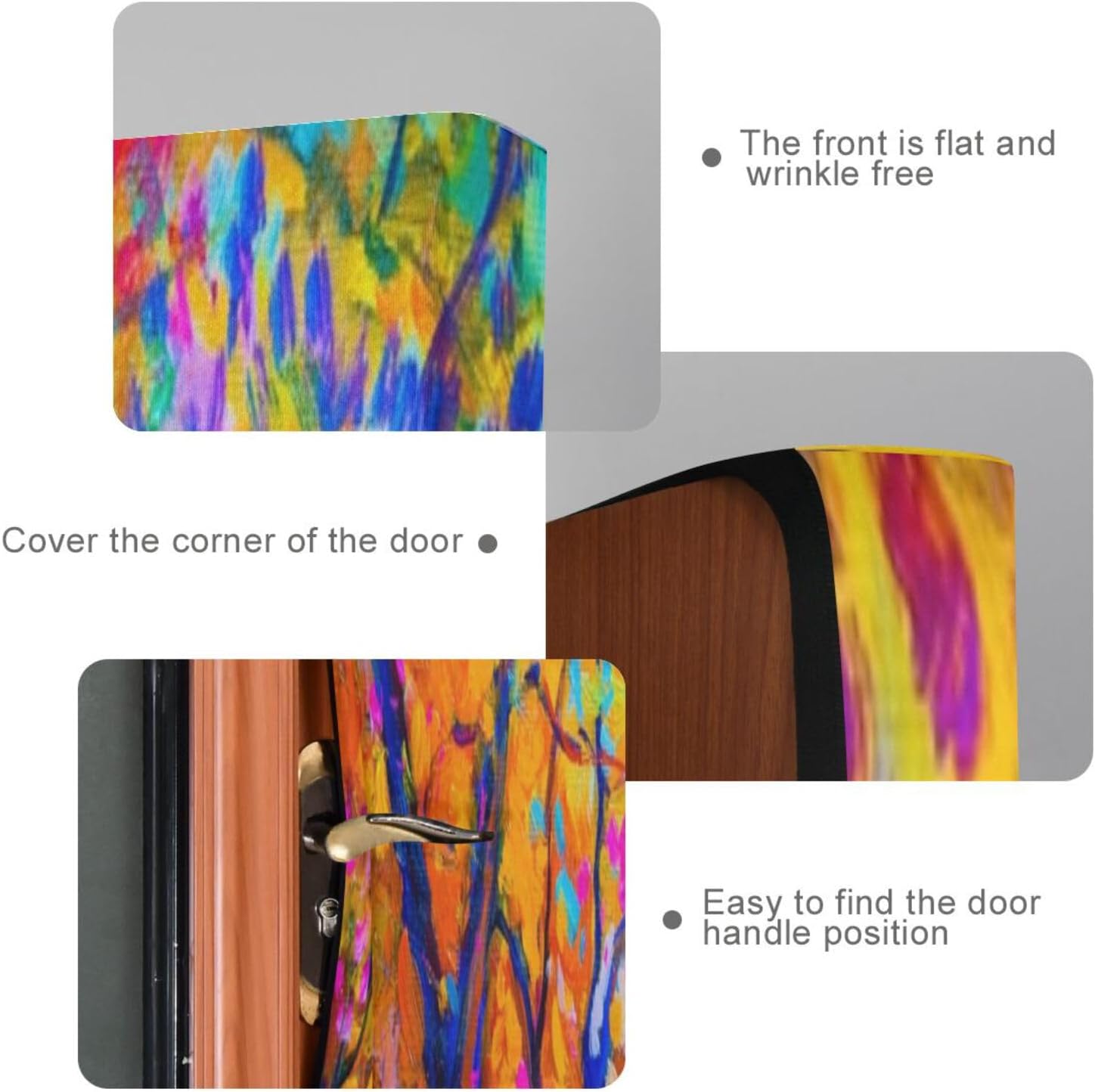 Susiyo Autumn Forest Trees Halloween Door Cover