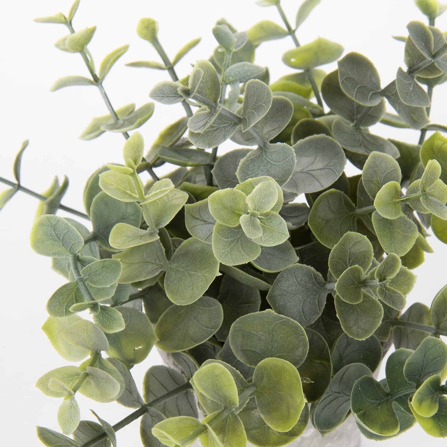 Briful Small Fake Plant Set of 3 Artificial Potted Plants for Home Office Desk and Farmhouse Decor