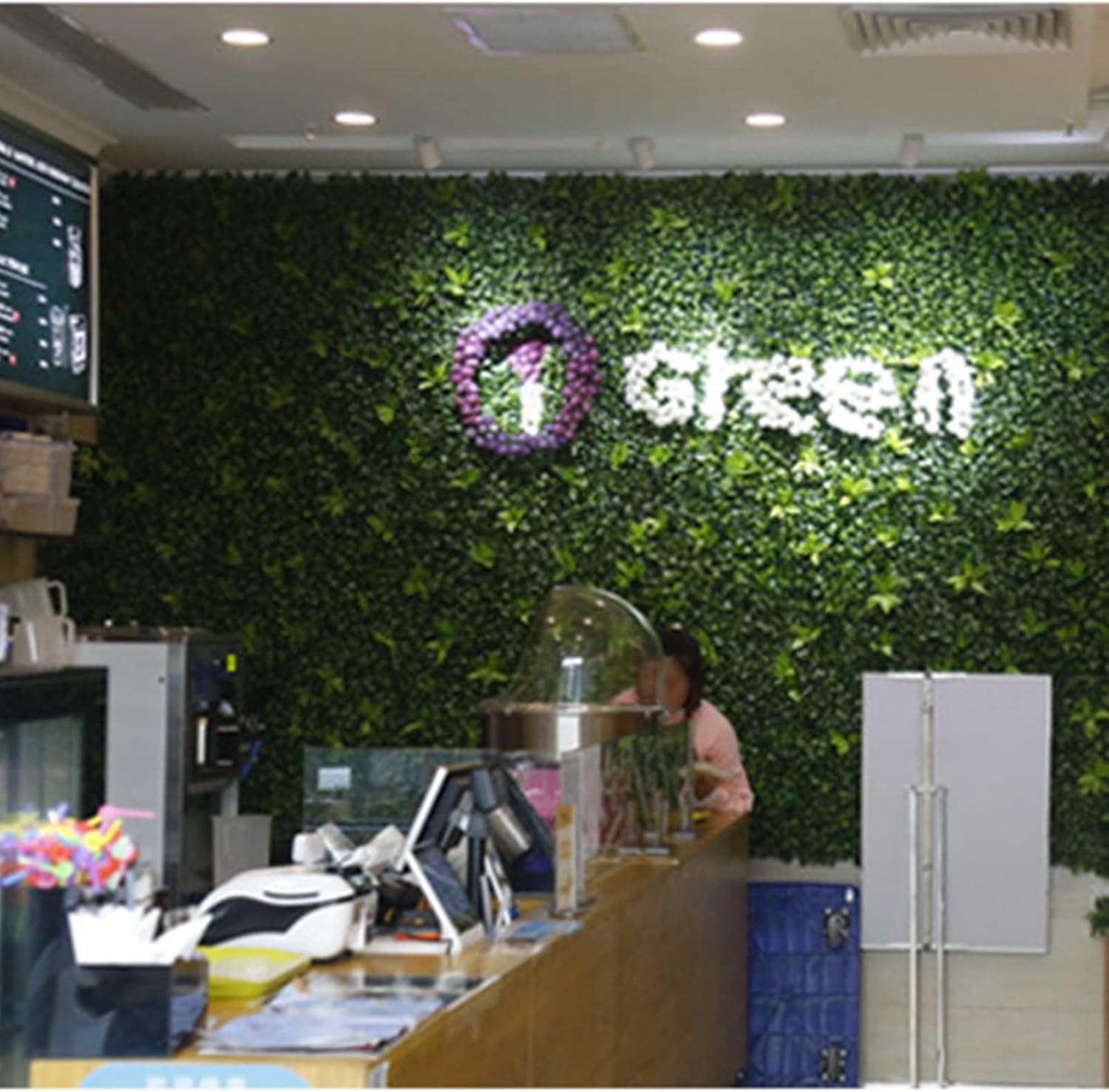 Artificial Boxwood Panels for Wall Decor and Event Backdrop