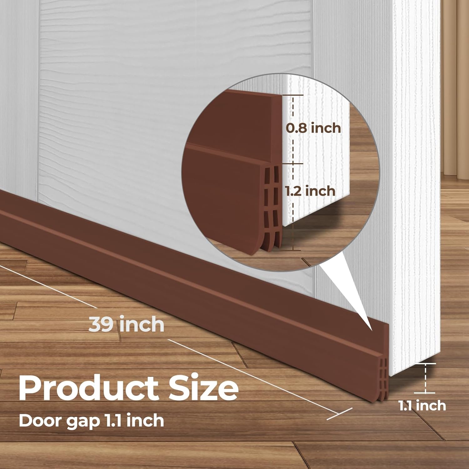 Ohuhu Door Draft Stopper Weather Stripping