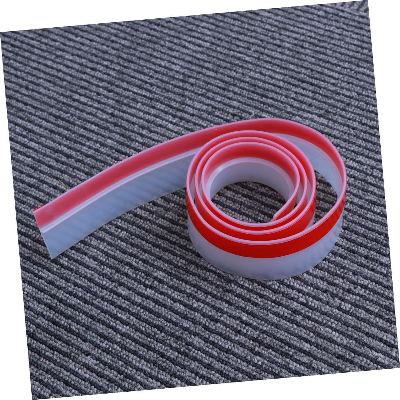 1m Adhesive Silicone Door Bottom Tape Sound Insulation Draft Stopper for Doors