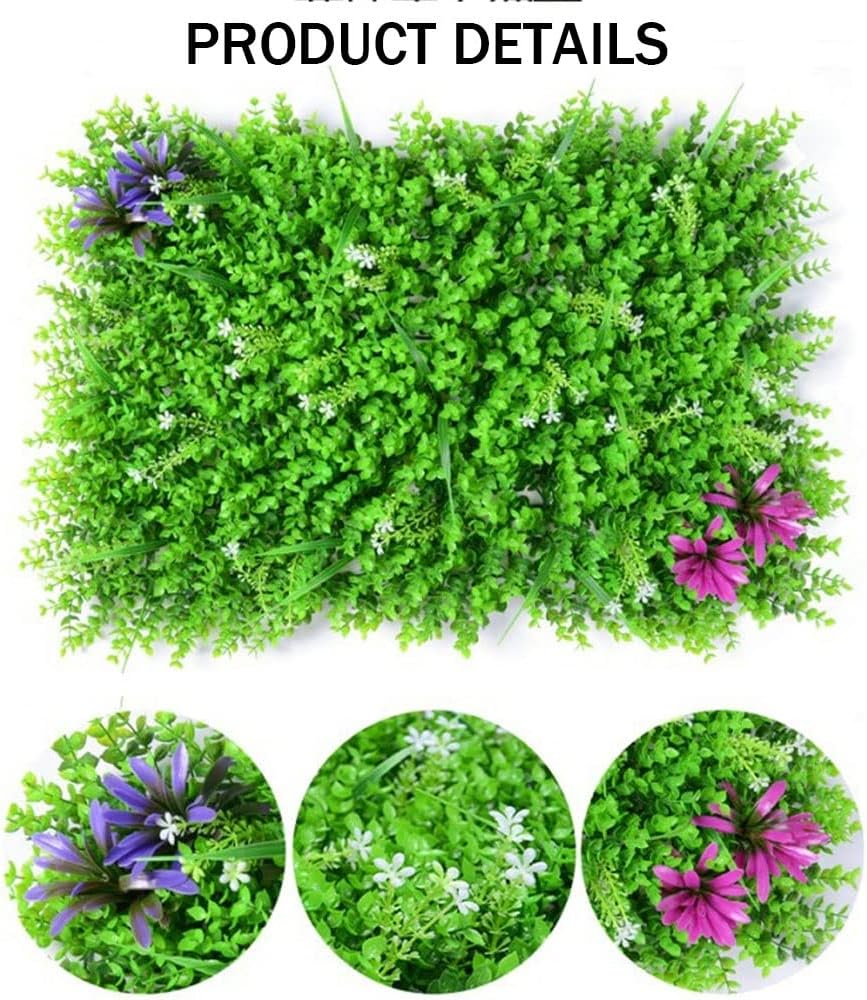 DYKNX Artificial Boxwood Panels for Garden Decor
