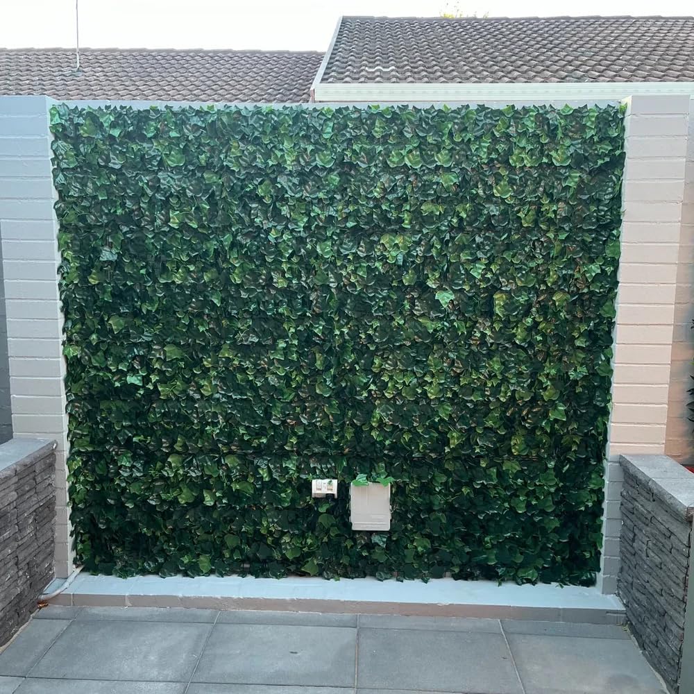 Boston Ivy Wall Panels Artificial Green Wall Decor for Indoor and Outdoor