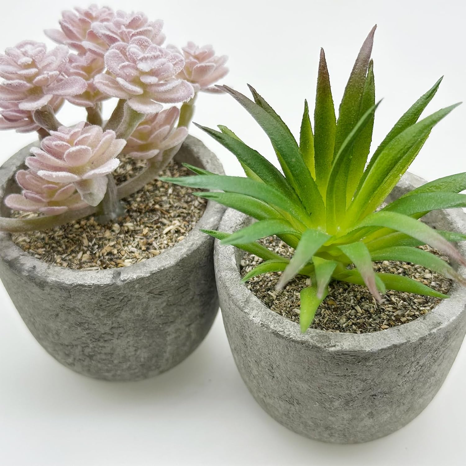 Cayway 6PCS Artificial Succulent Plants Indoor Decor
