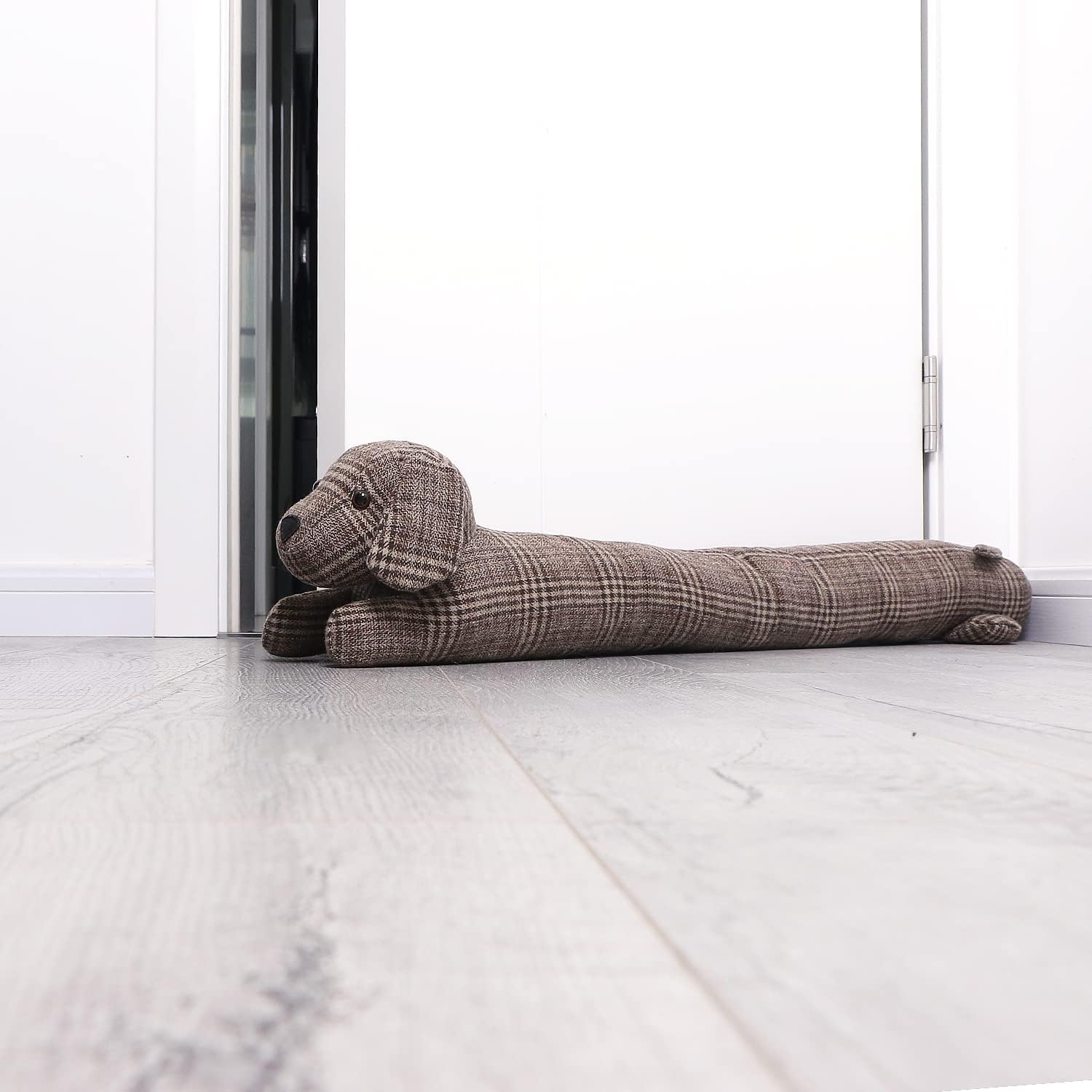 Cute Dog Draft Stopper Heavy Duty Door Sealer
