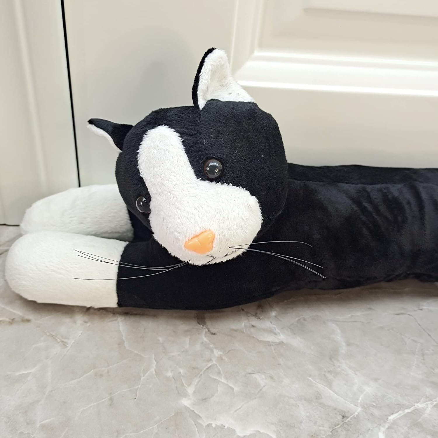 Dewarfami Animal Fabric Under Door Draft Stopper