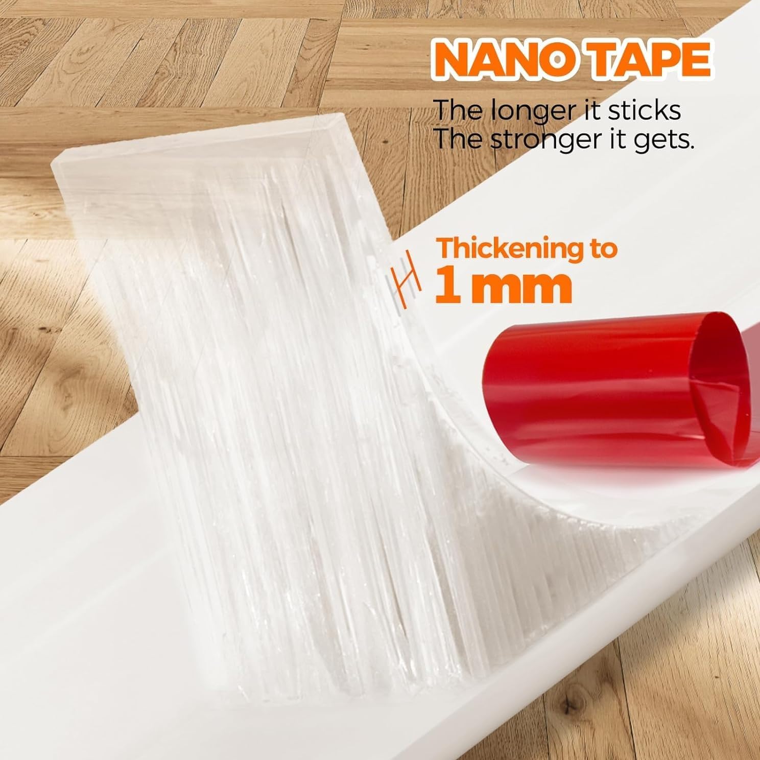2PCs Silicone Door Draft Stoppers 39 Inch Weather Stripping 1