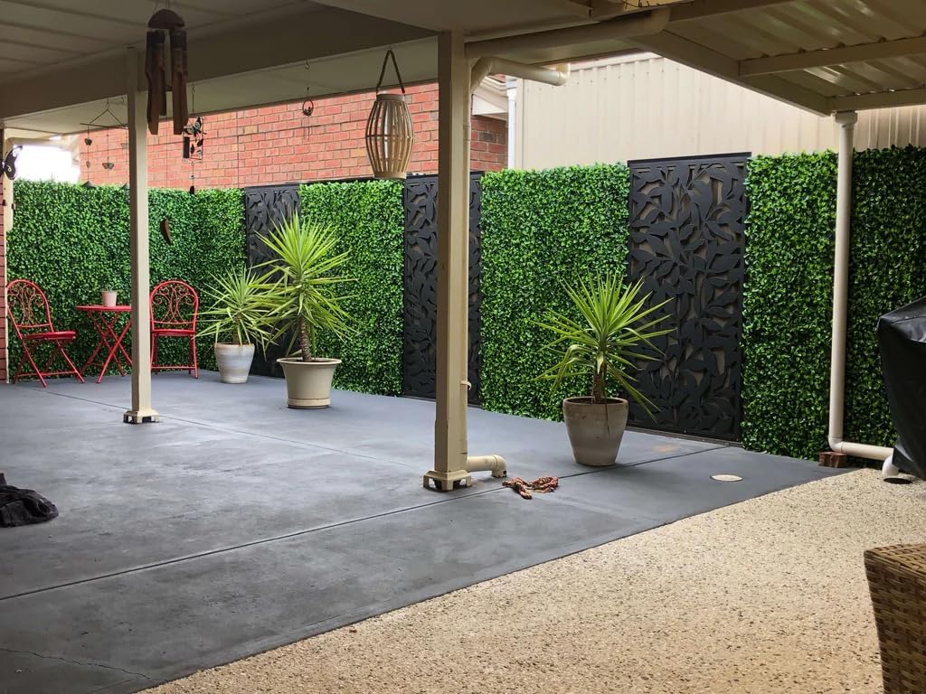 Jasmine Green Leaf Artificial Wall Panels 40x40 Inches