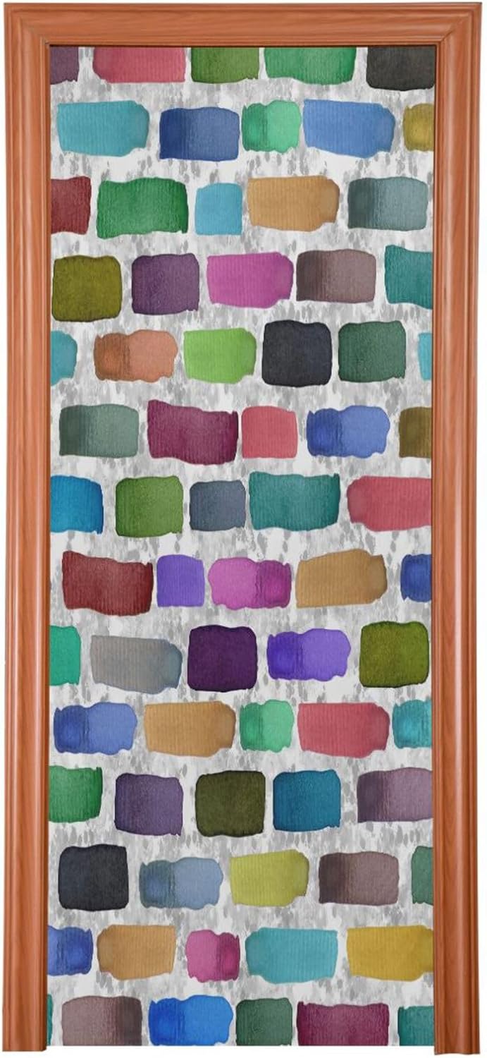 Susiyo Halloween Door Cover 32x79 Inches Stretch Fabric