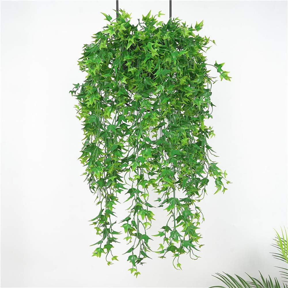 CATTREE Artificial Hanging Vine 2 Pcs UV Resistant Plastic Ivy Garland for Indoor Outdoor Decor