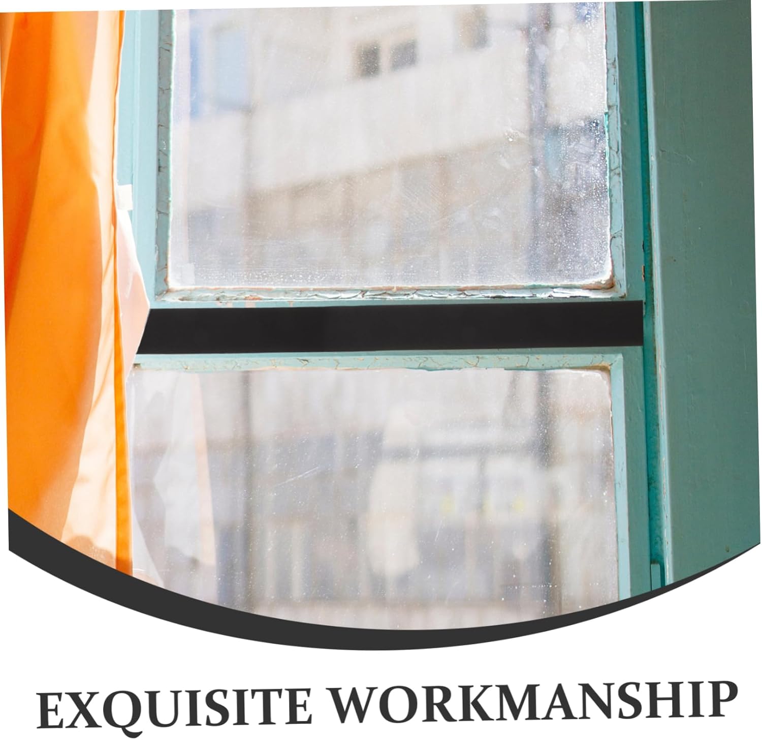 HOMSFOU Draft Stopper Strip for Doors Windproof Sealing Tape Soundproofing Door Frame Sealer