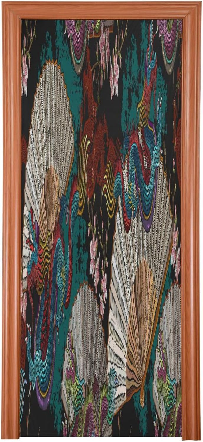 Susiyo Asian Dragon Halloween Door Cover 32x79in