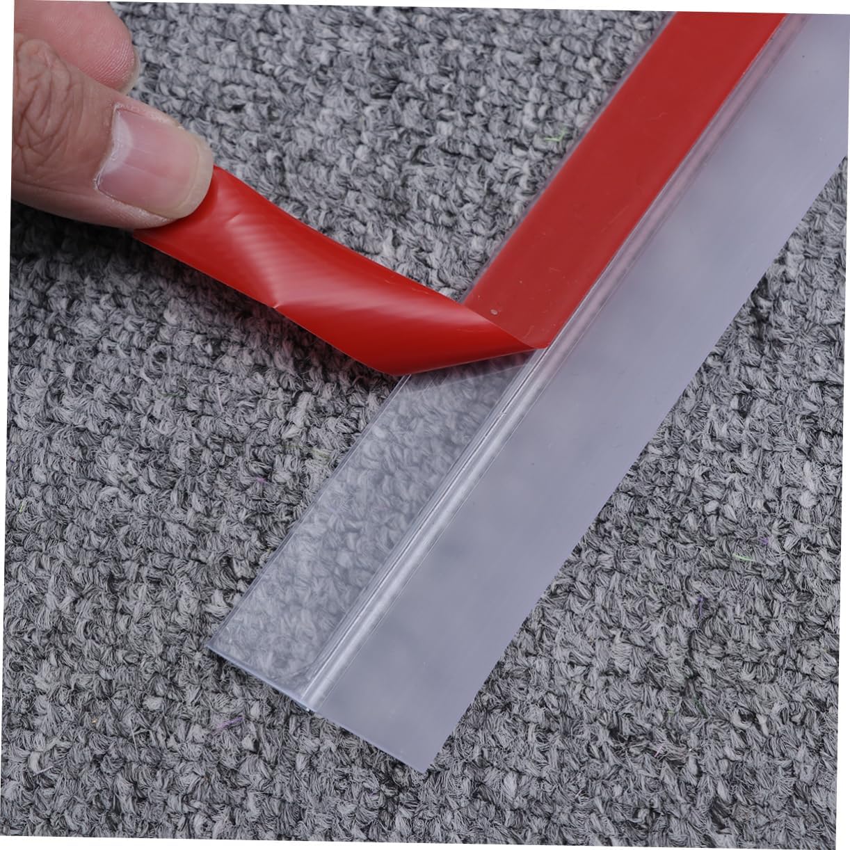 PRETYZOOM 4pcs Transparent Door Draft Stopper Soundproof Seal Strip