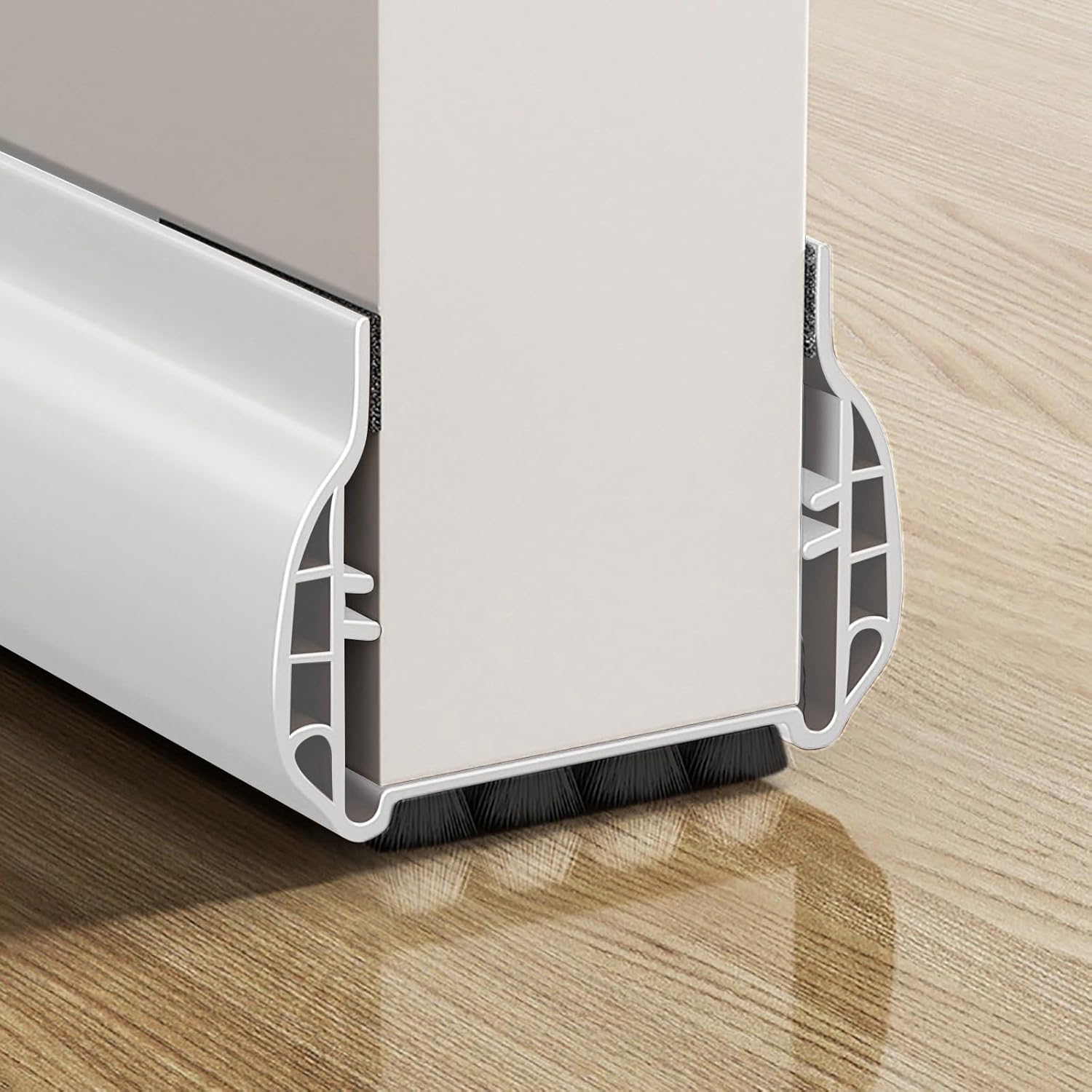 Lifeuping Under Door Draft Stopper with Brush 366 Inch Length