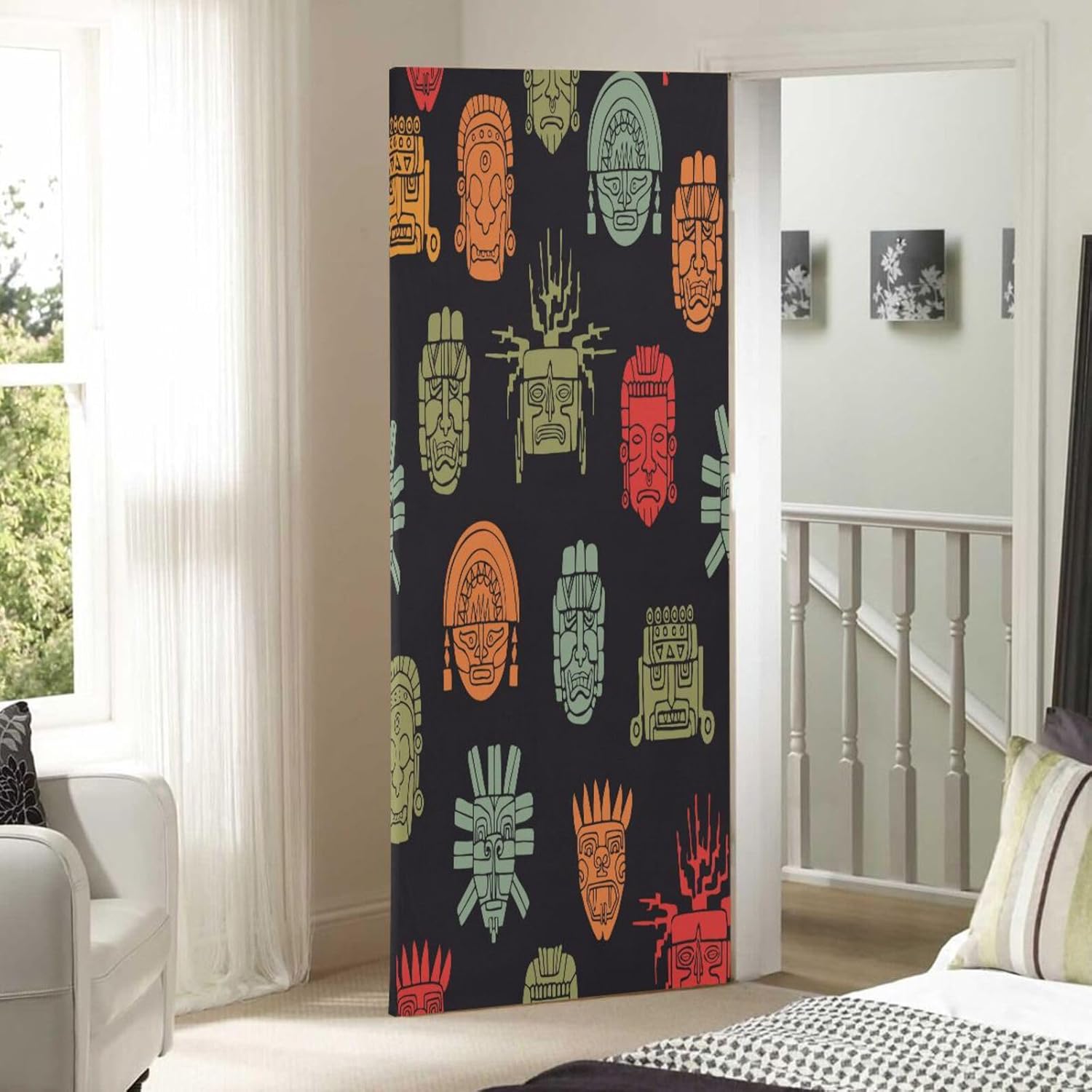 Susiyo Maya Inca Halloween Door Cover