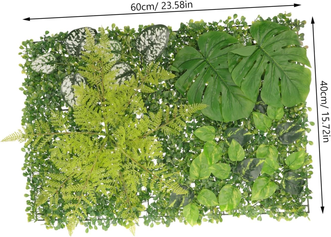 PRETYZOOM Artificial Grass Wall Panels for Garden Decor