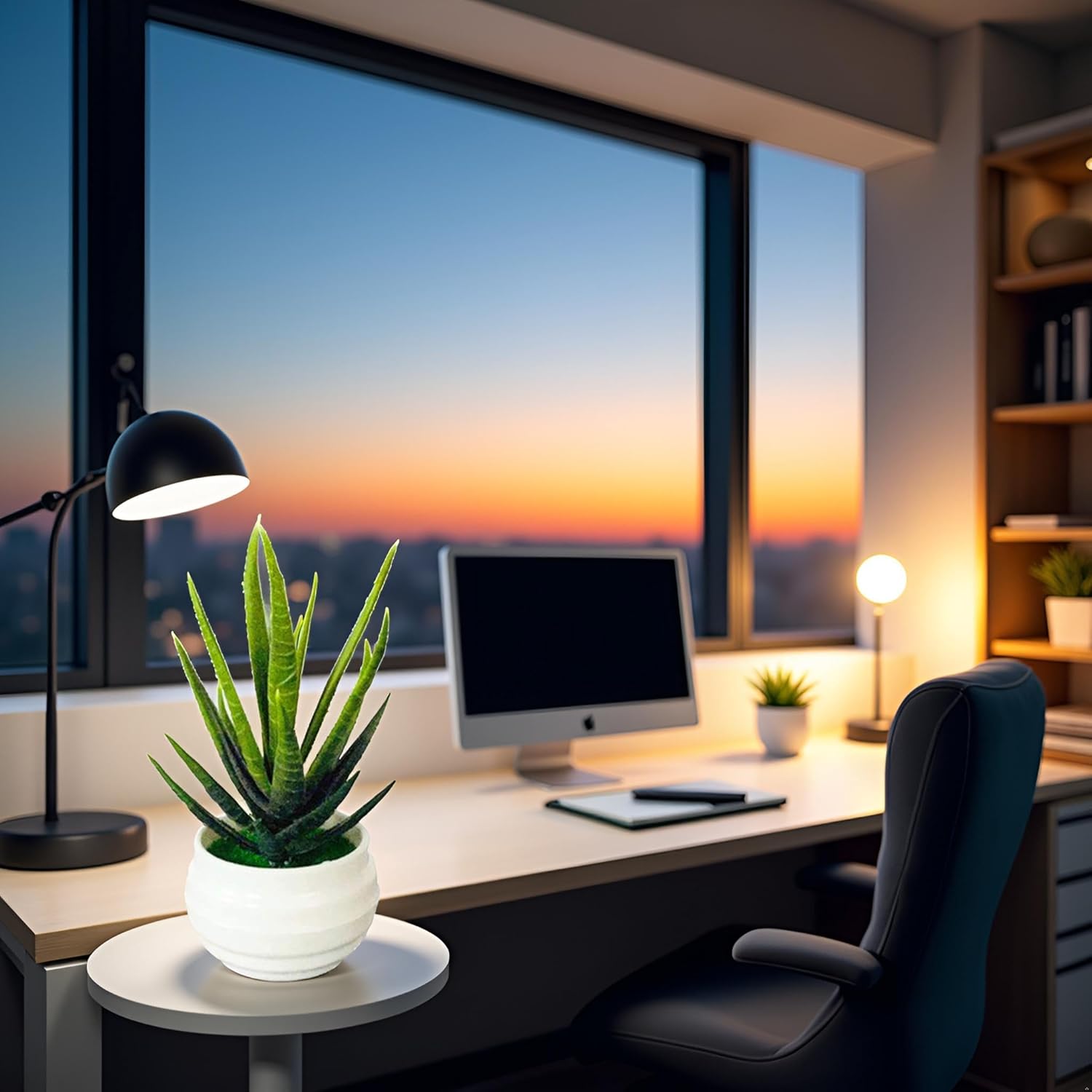 Lifelike Artificial Plant for Home Bathroom Study Living Room