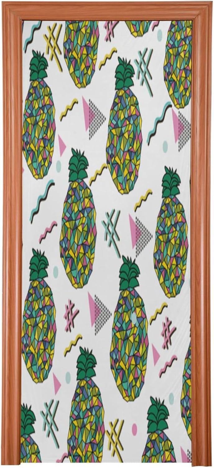 Susiyo Christmas Door Cover Stretch Fabric 32x79 In