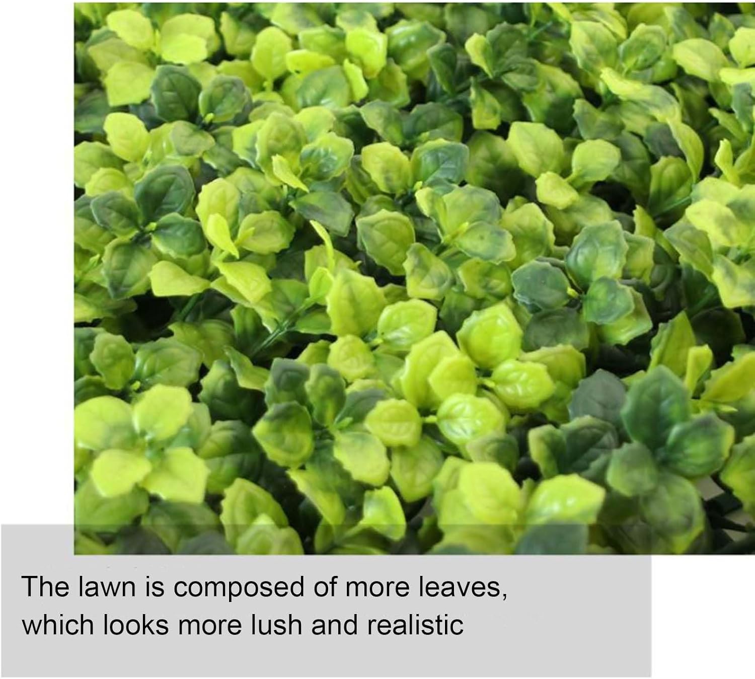 Artificial Plant Wall Panels 20x20 Blue 12pcs for Indoor Outdoor Decor