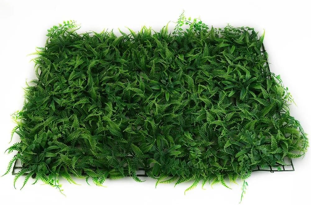 SAITOM Artificial Plant Mat Greenery Wall Decor