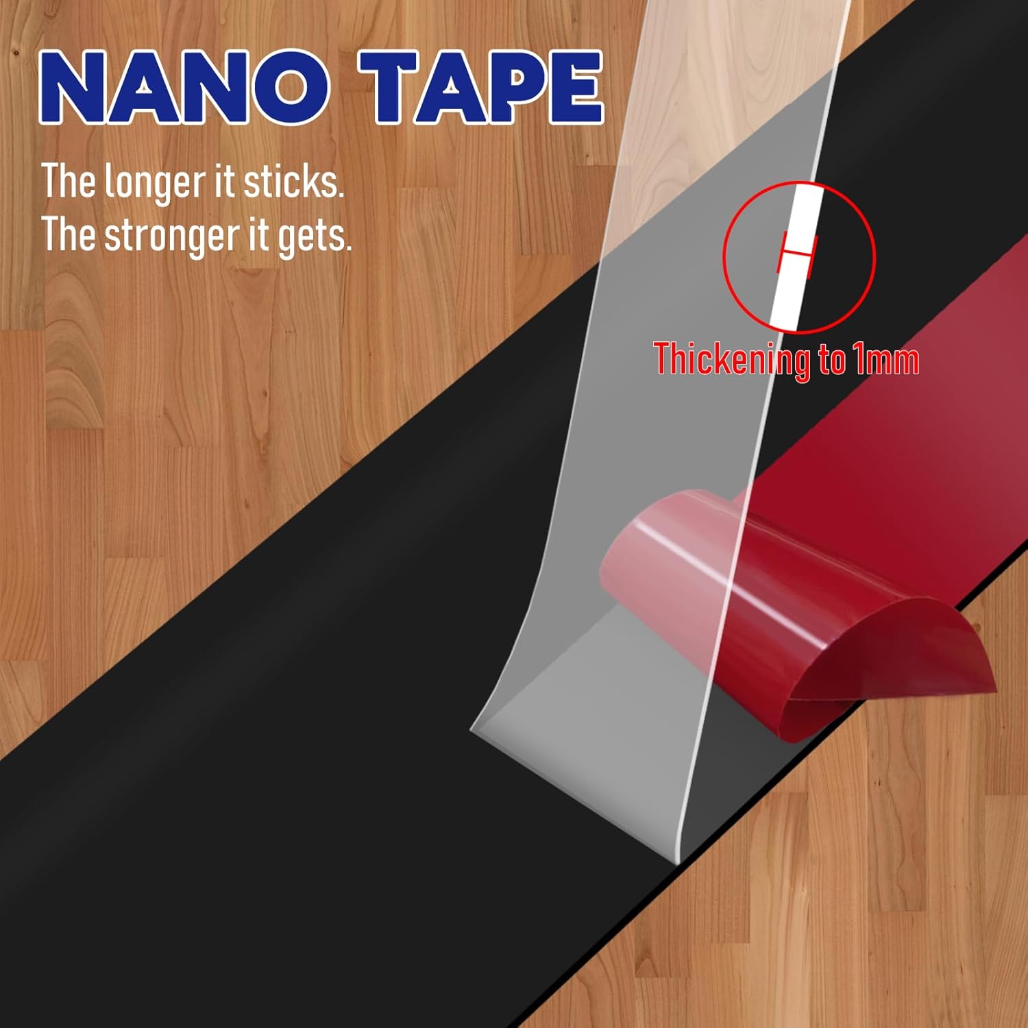 Premium Door Draft Stopper 2 W x 195 L Black