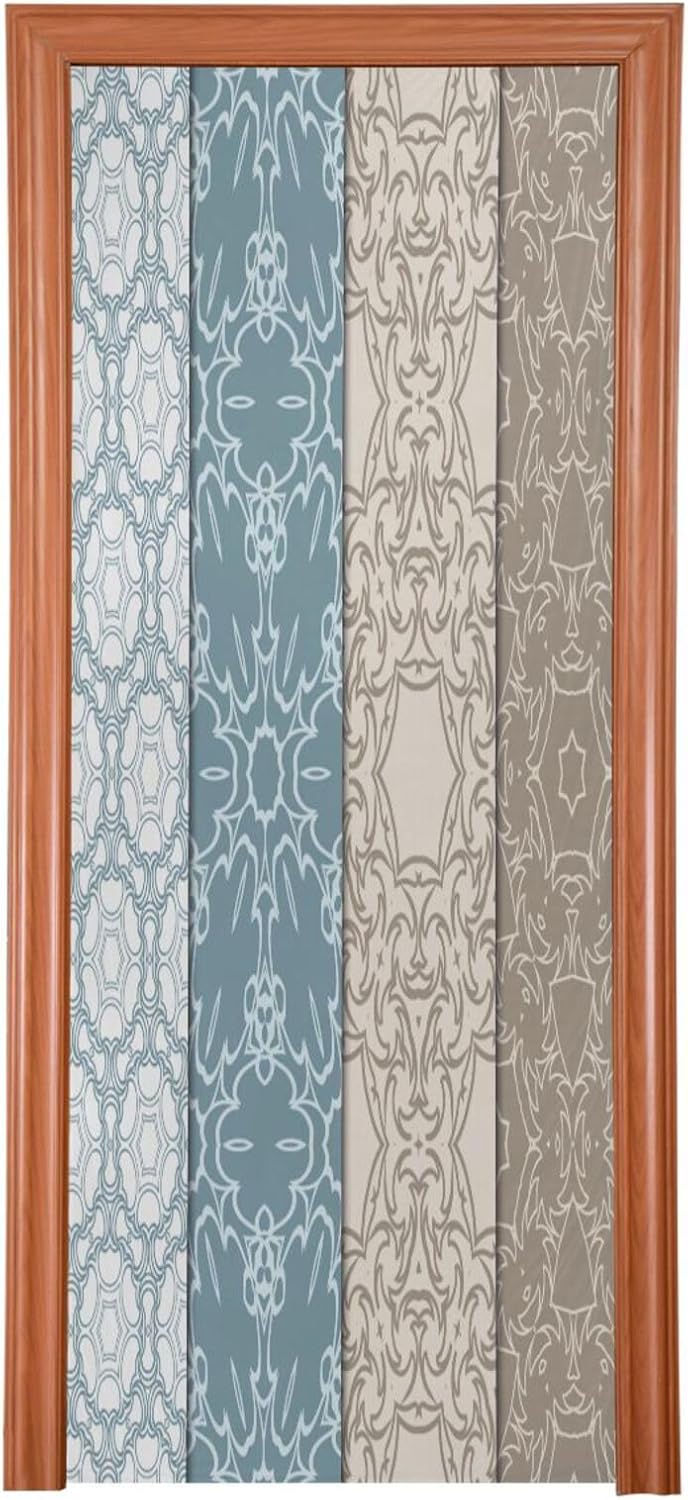 Susiyo Floral Lace Geometric Halloween Door Cover