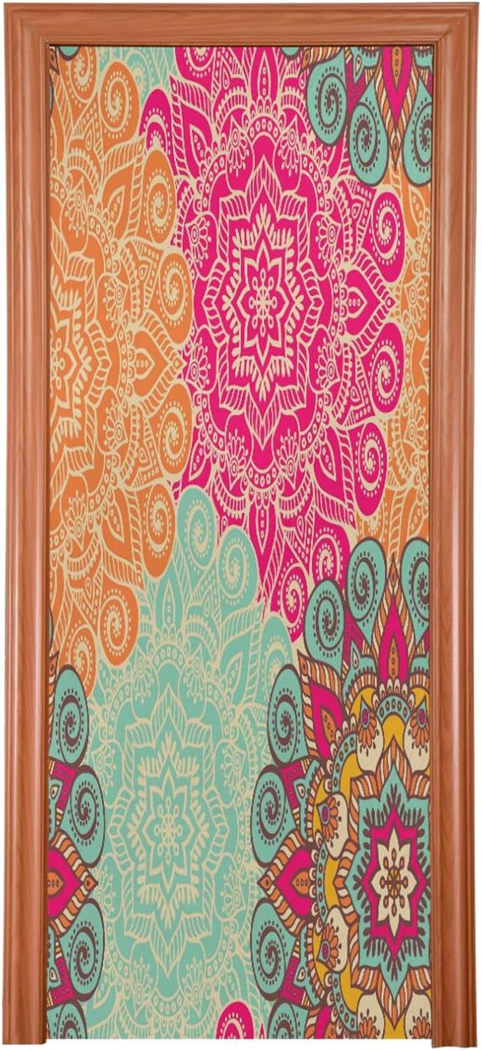 Susiyo Halloween Door Cover with Stretch Fabric 1