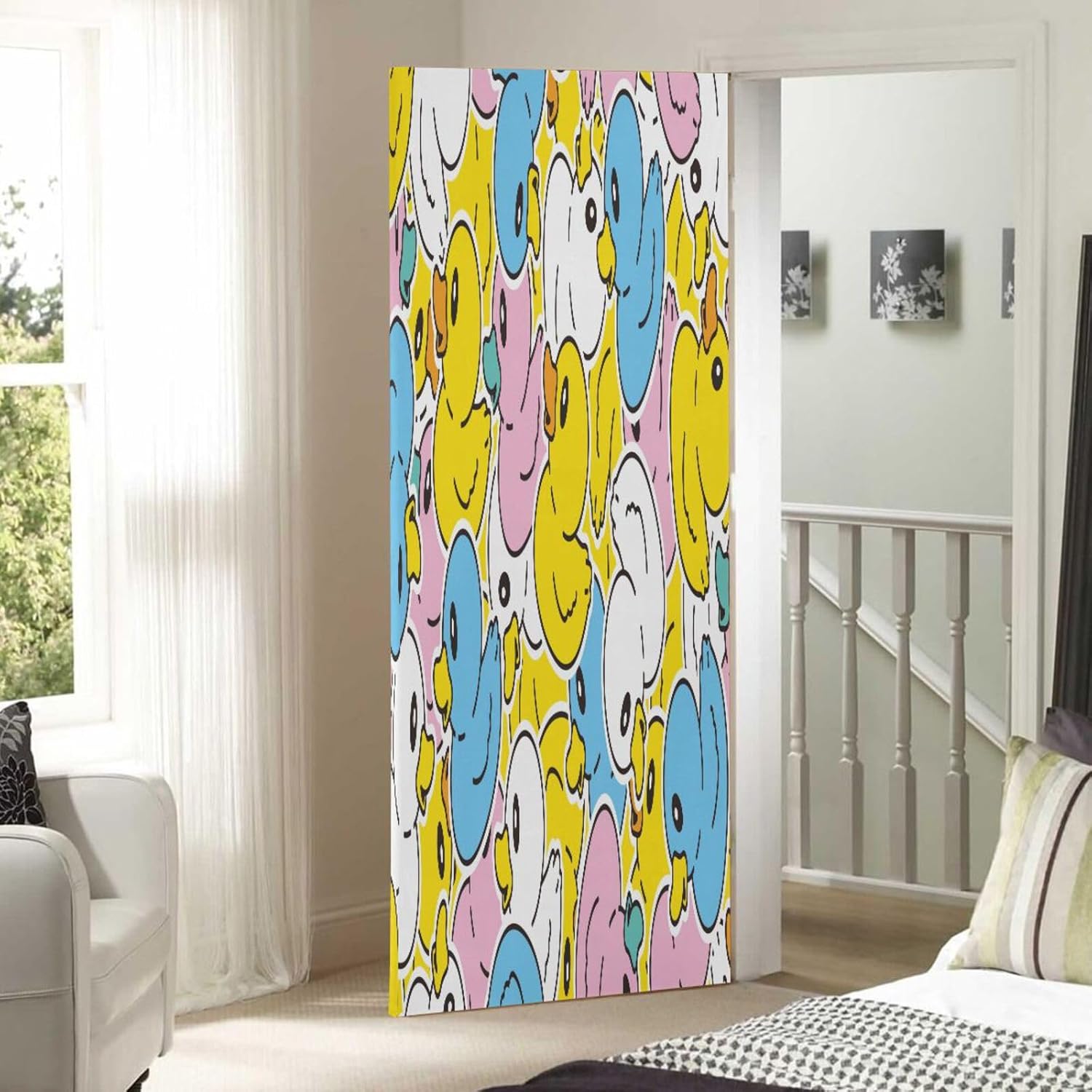 Susiyo Duck Halloween Door Cover 32x79 in