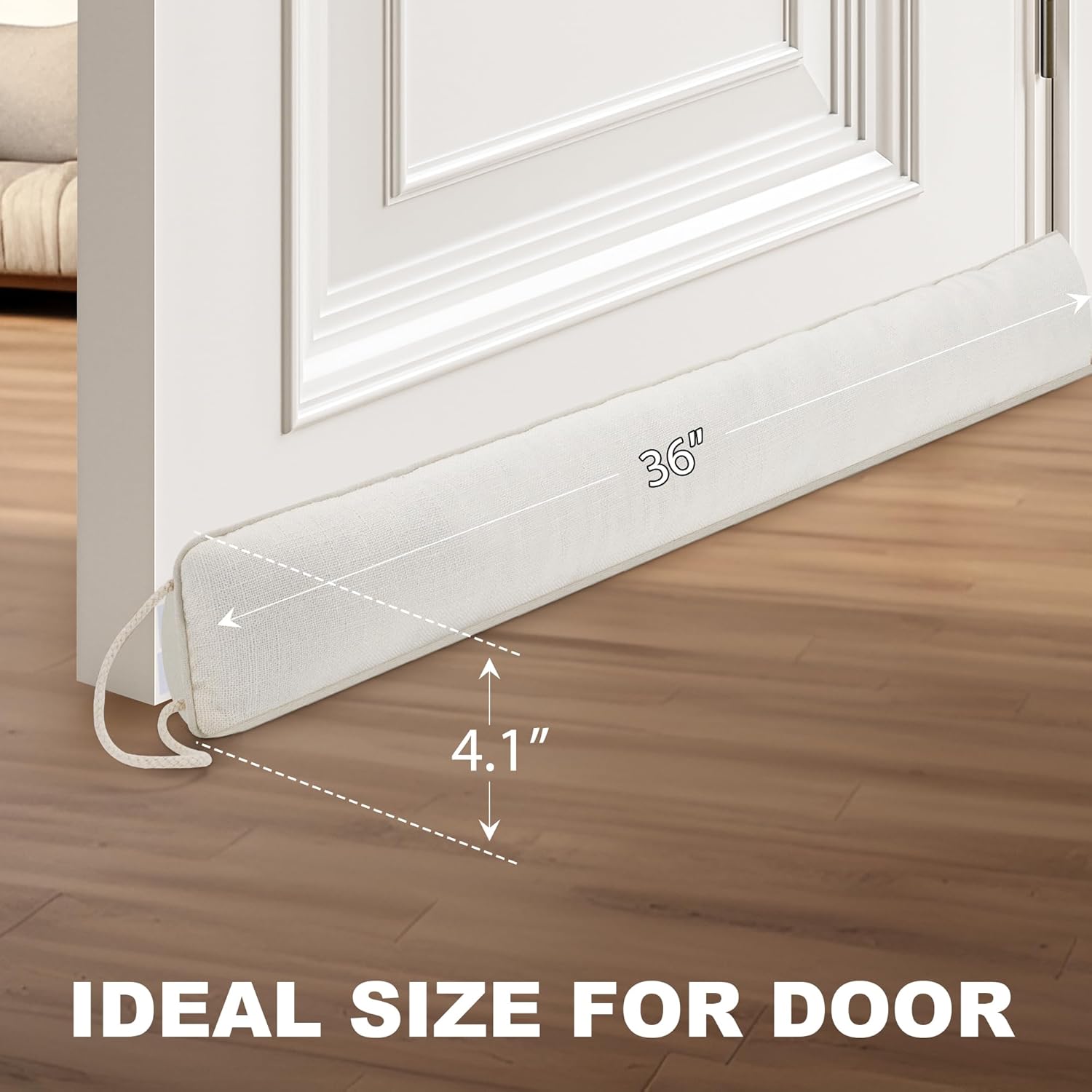 UUYUUY Door Draft Stopper 36 Inch All-Season Gap Filler