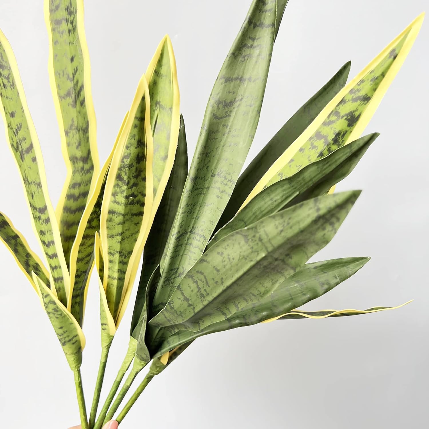 Ollain 4PCS Artificial Sansevieria Plants 30Inch Tall