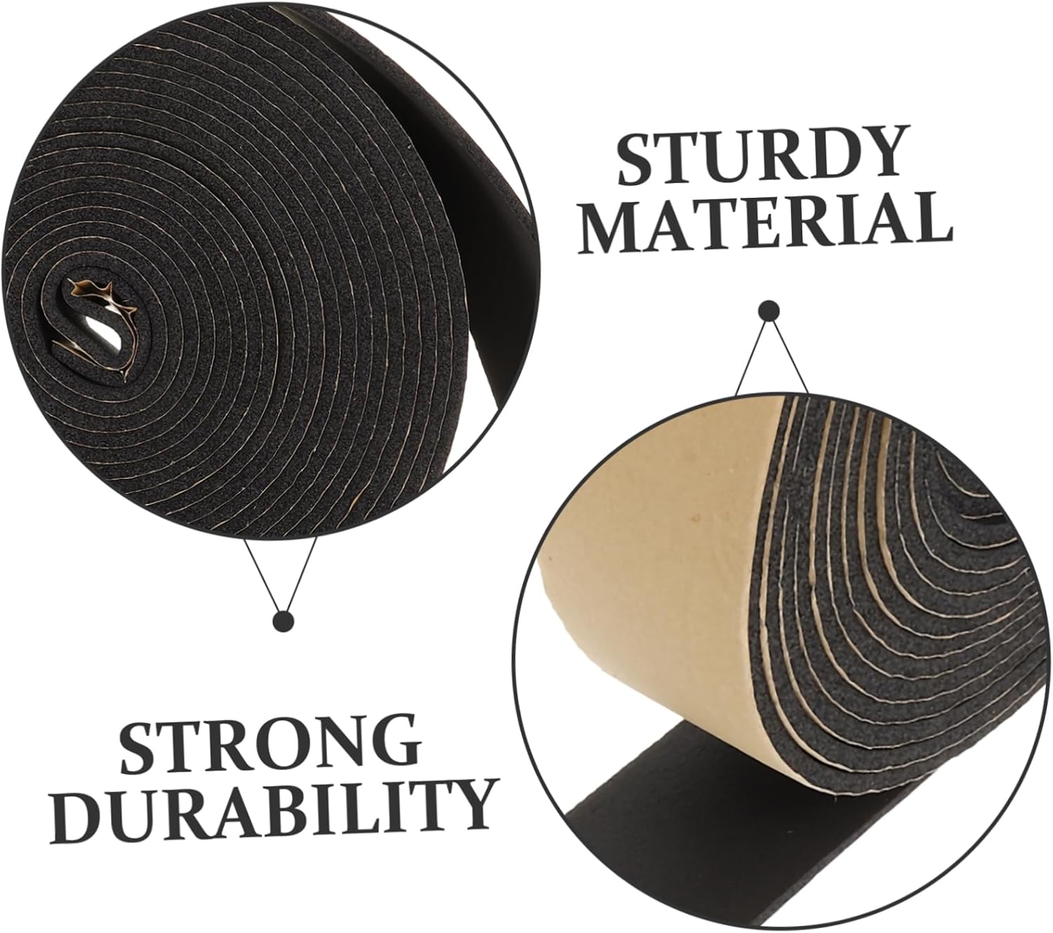 Creative Soundproofing Strip for Door Bottom Noise Blocker and Insulation Under Door Sealing