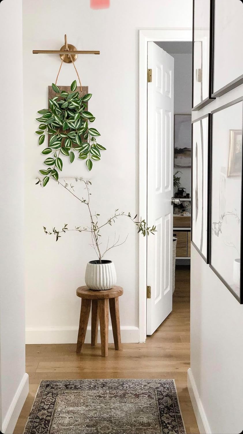 197 Inch Fake Hanging Plants Wall Decor