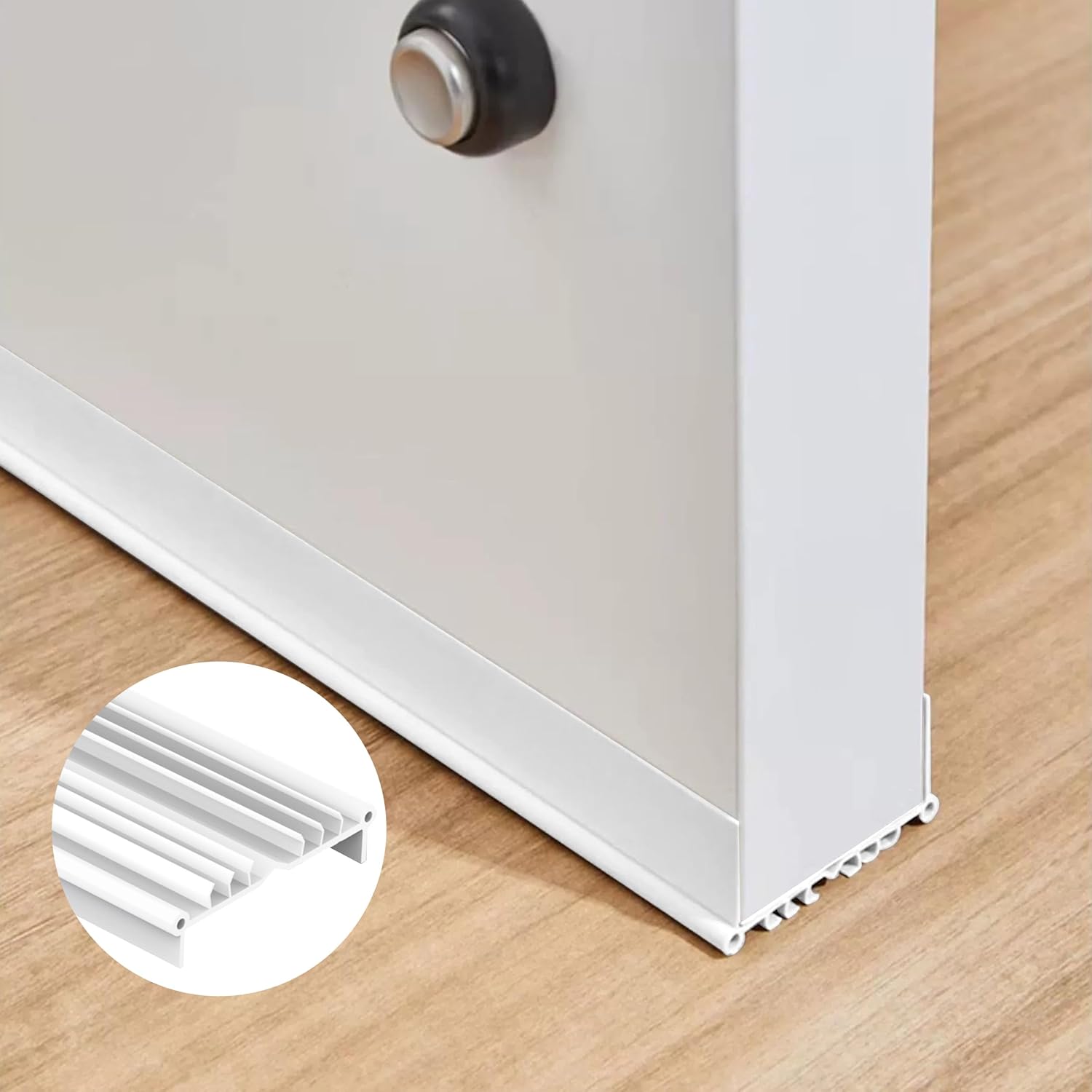 Roshoitle 35 Inch Door Draft Stopper White