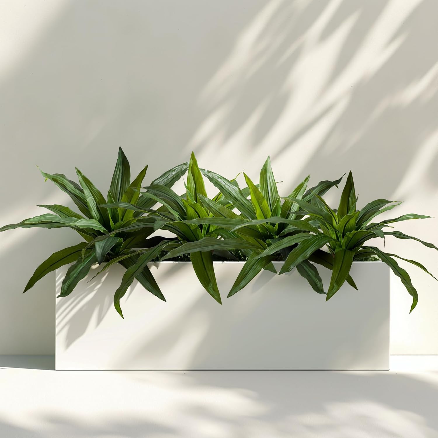 4 Pcs Artificial Dracaena Greenery Stems for Home Decor