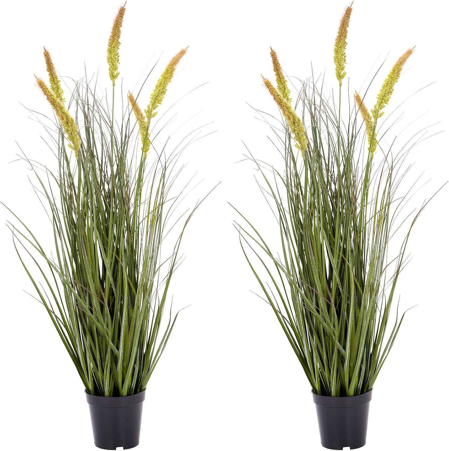 Ttranewsoo Green Onions Fake Plants 36 2 Pack