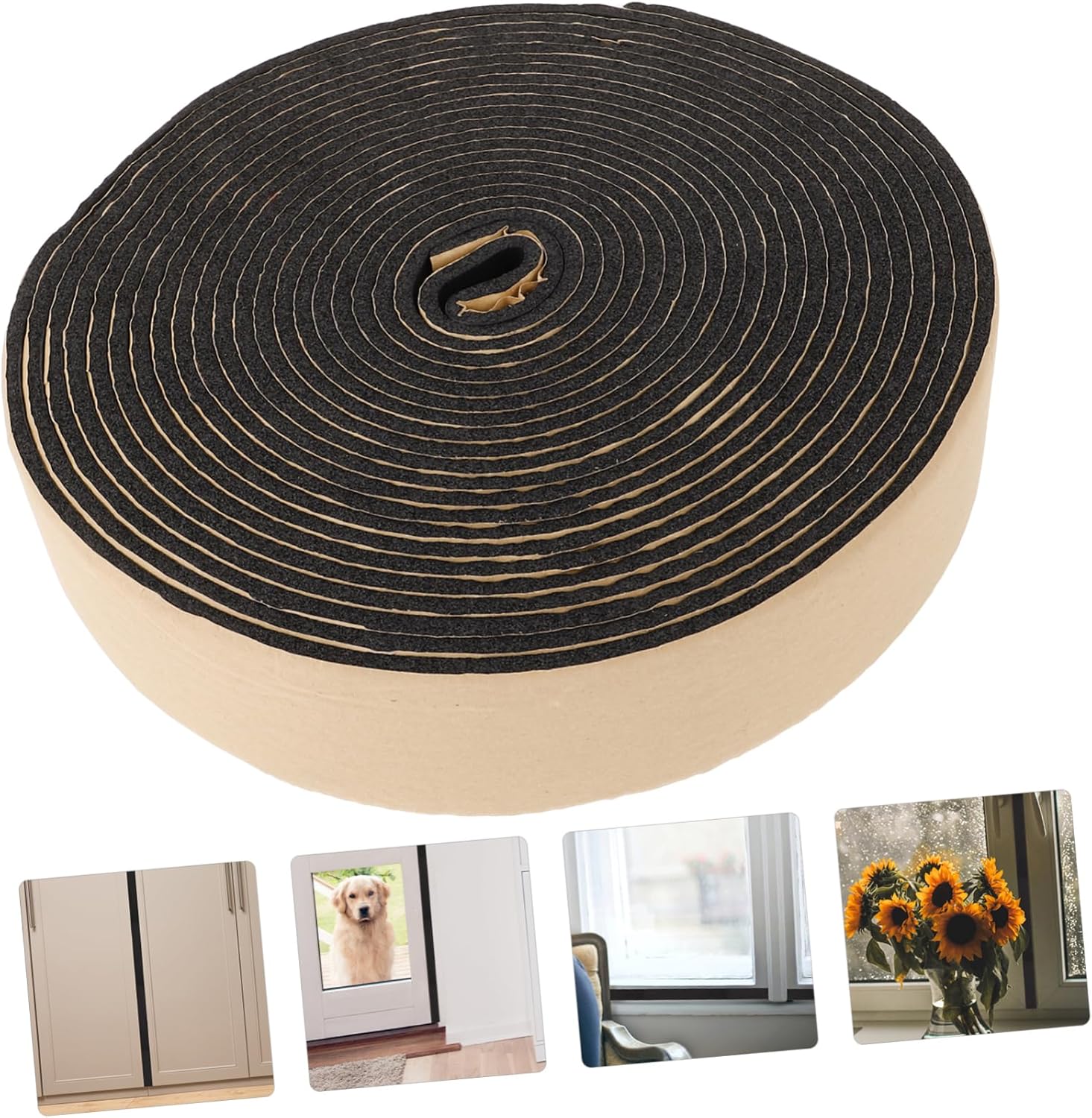 Convenient Draft Stopper for Doors Energy Saving Noise Blocker