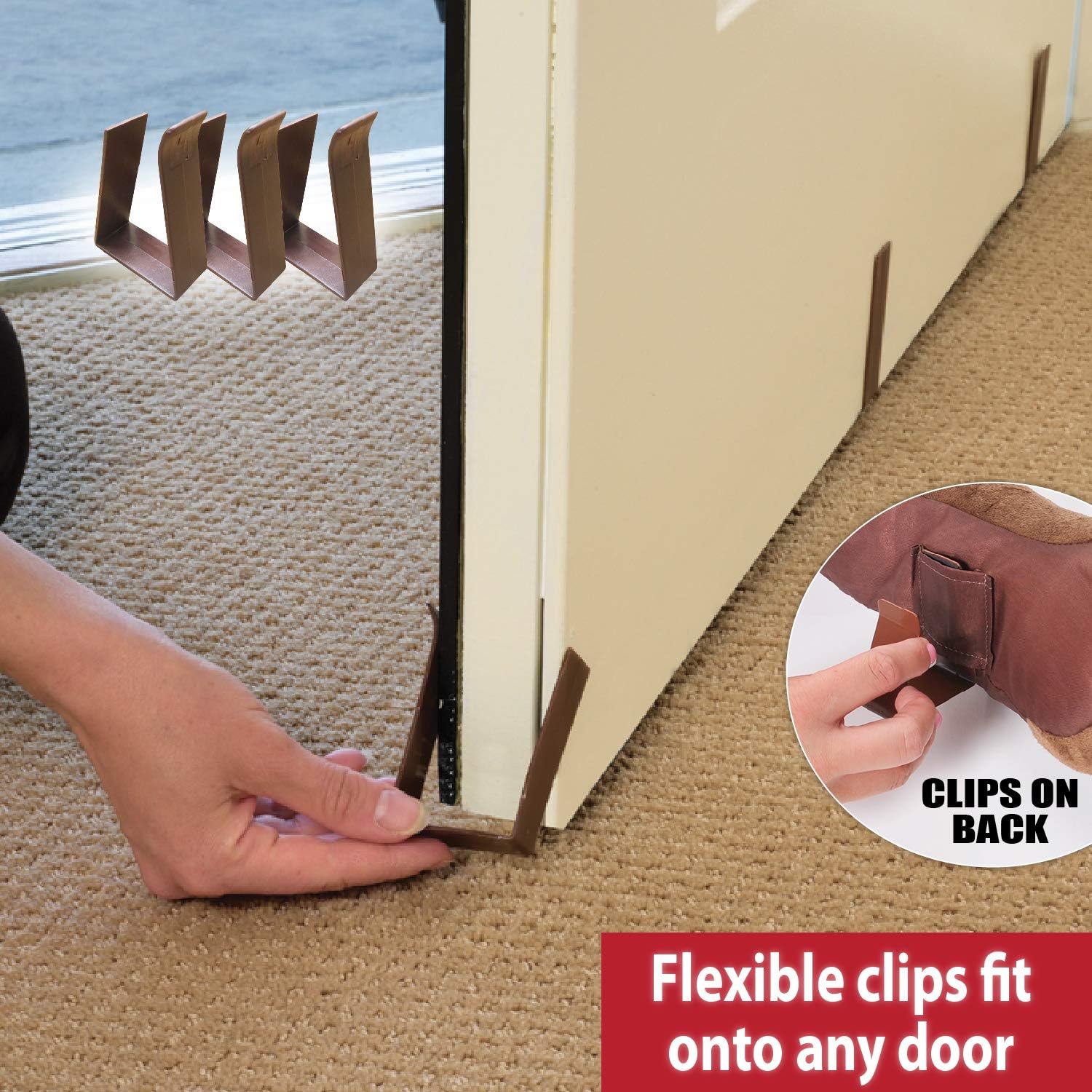 Doggie Draft Stopper for Doors Windows