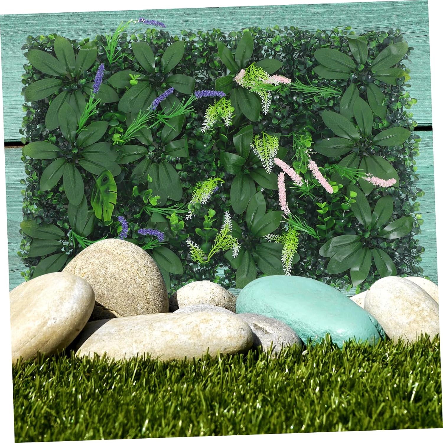 Ciieeo Artificial Hedge Wall Panel for Outdoor Decor