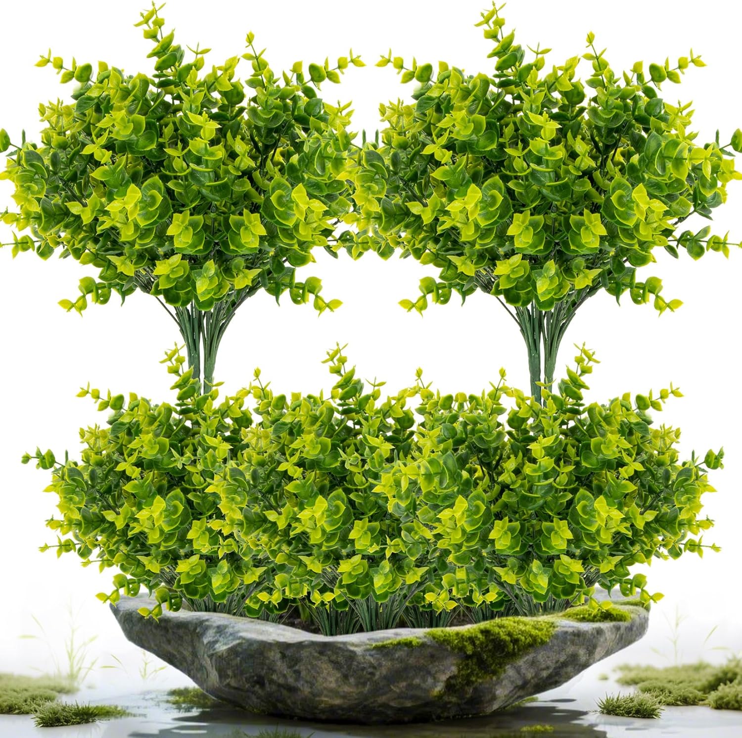 4PCS RAINFLOW Outdoor Faux Plants 133in Artificial Greenery
