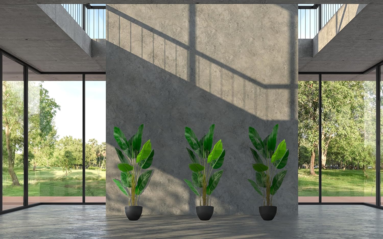 Naturae Decor Bird of Paradise Artificial Plant - 47 in High