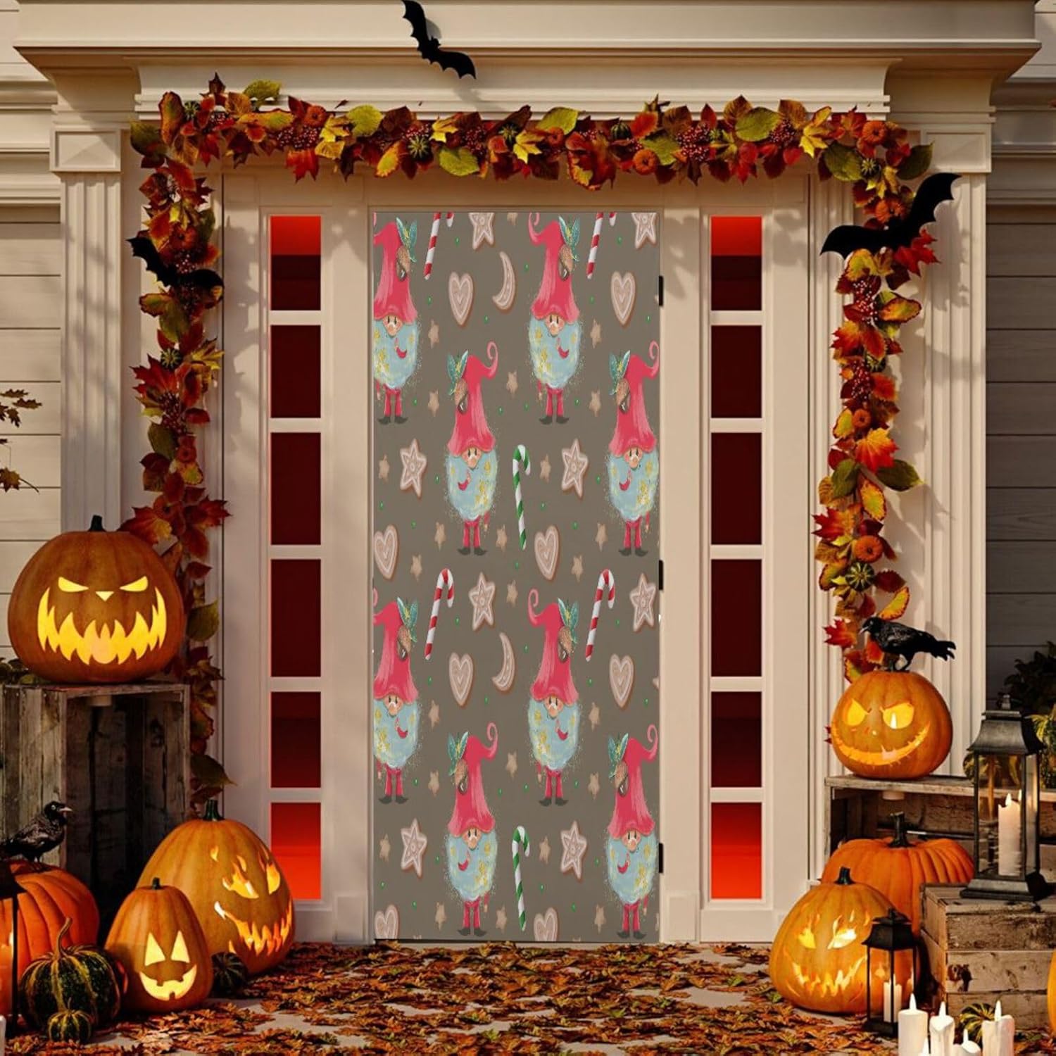 Susiyo Festive Door Cover for Holiday Decorations