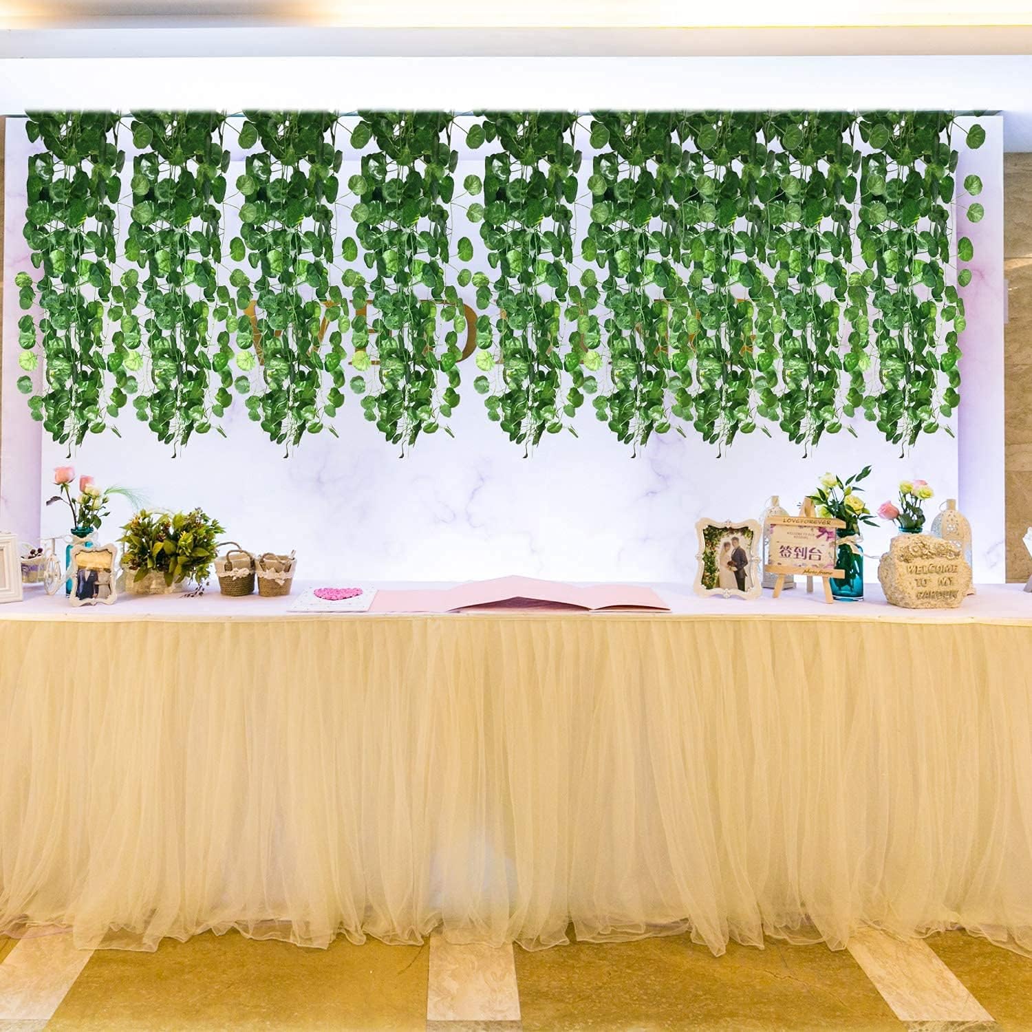 84 Feet Artificial Vines Garland for Wall Decor Party Wedding