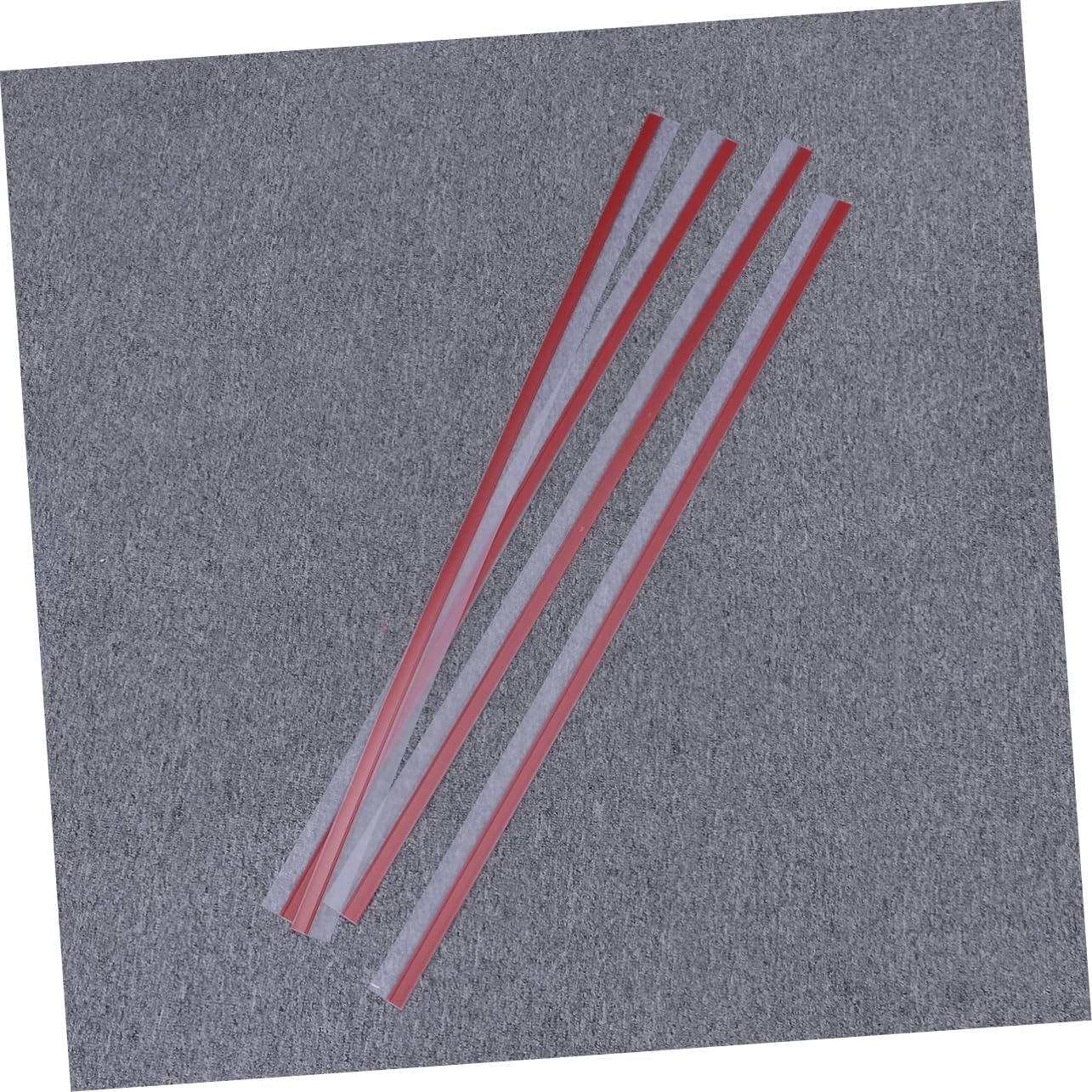 4pcs Transparent Under Door Draft Stopper Seal Soundproof Weather Stripping for Doors