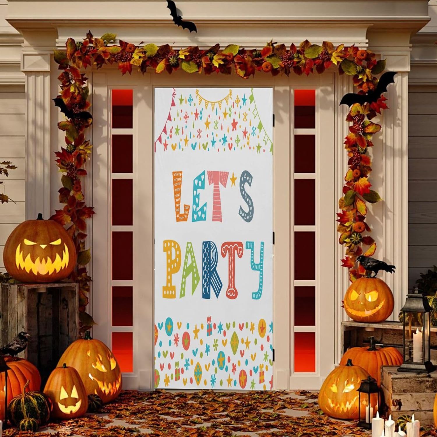 Susiyo Party Door Cover Stretch Fabric Backdrop 32x79 Inch