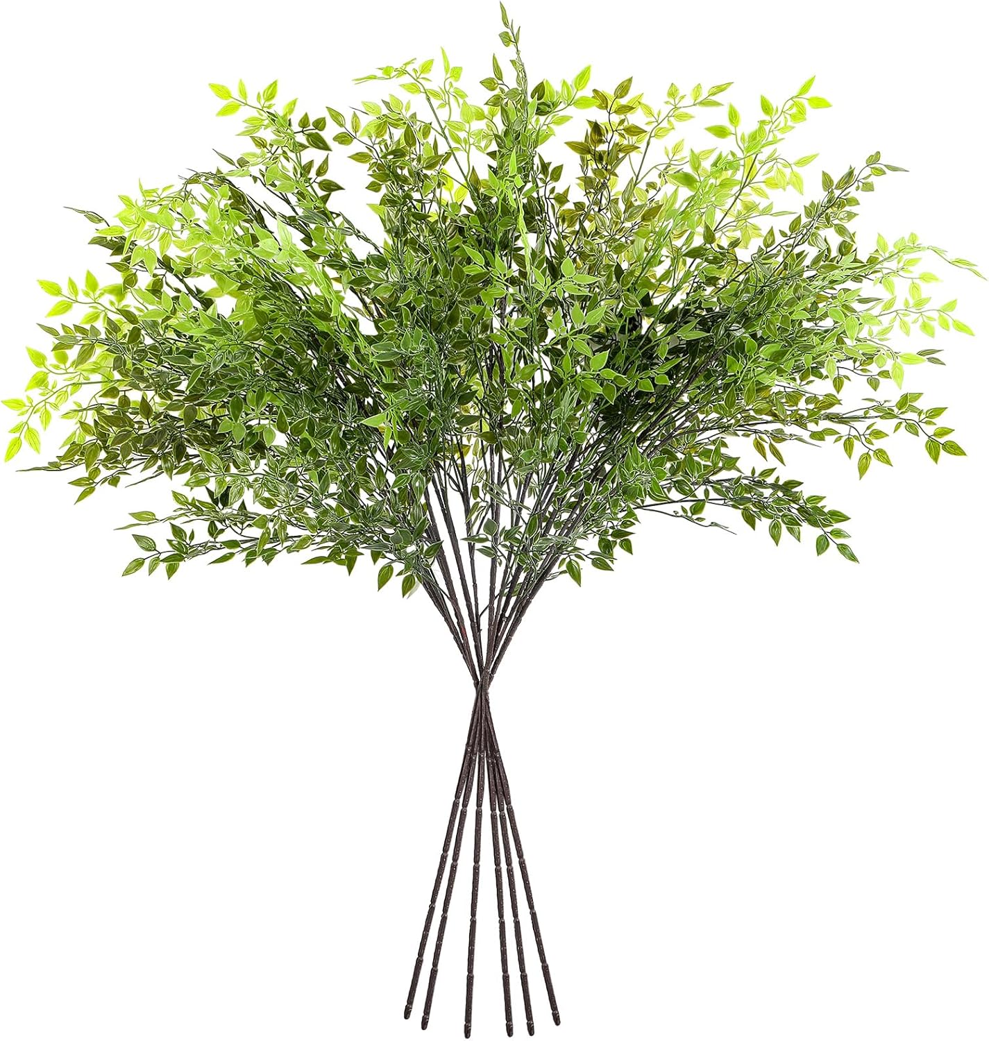 Giegxin 6 Pcs Artificial Nandina Branches for Home Decor