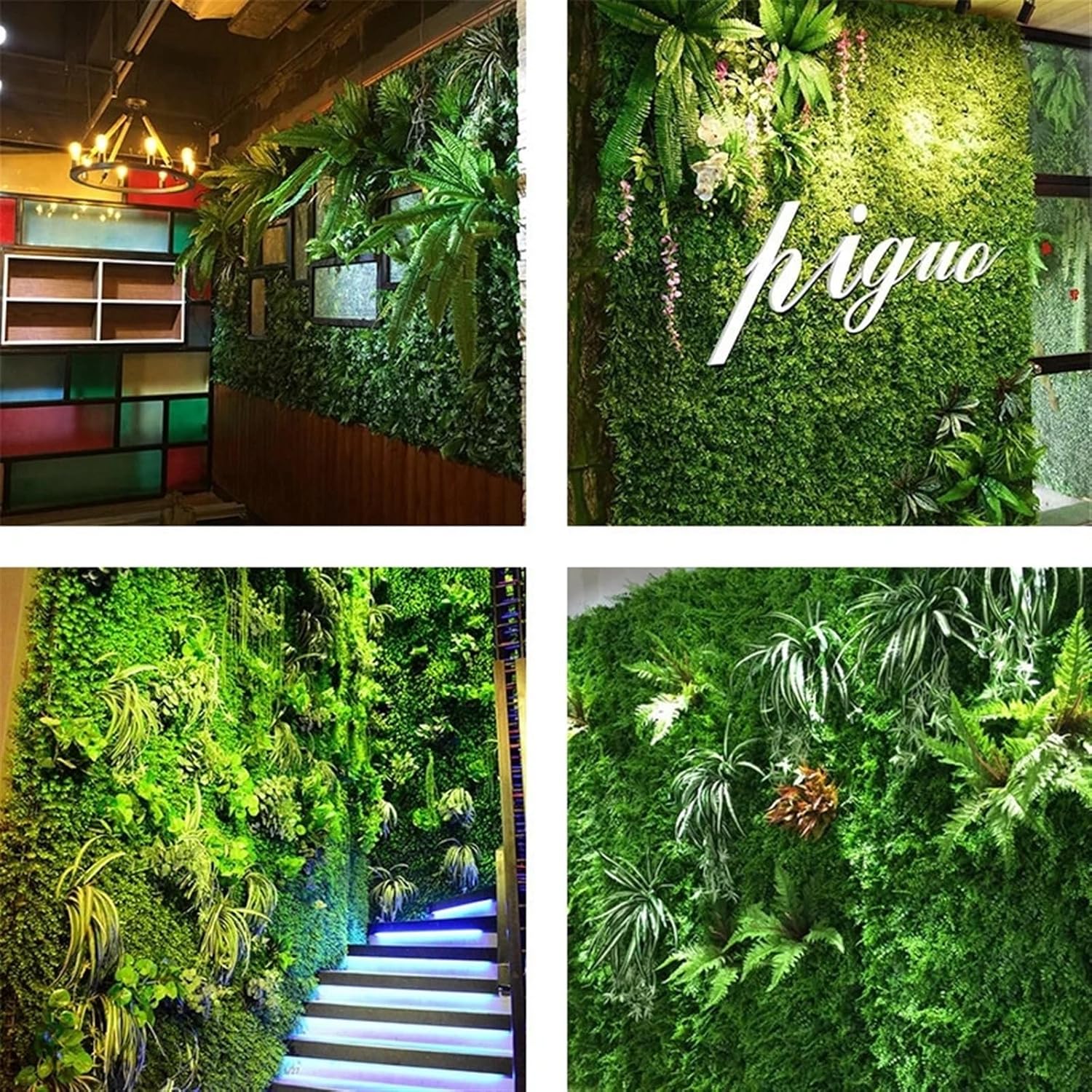Artificial Ivy Wall Panels for Privacy Decor