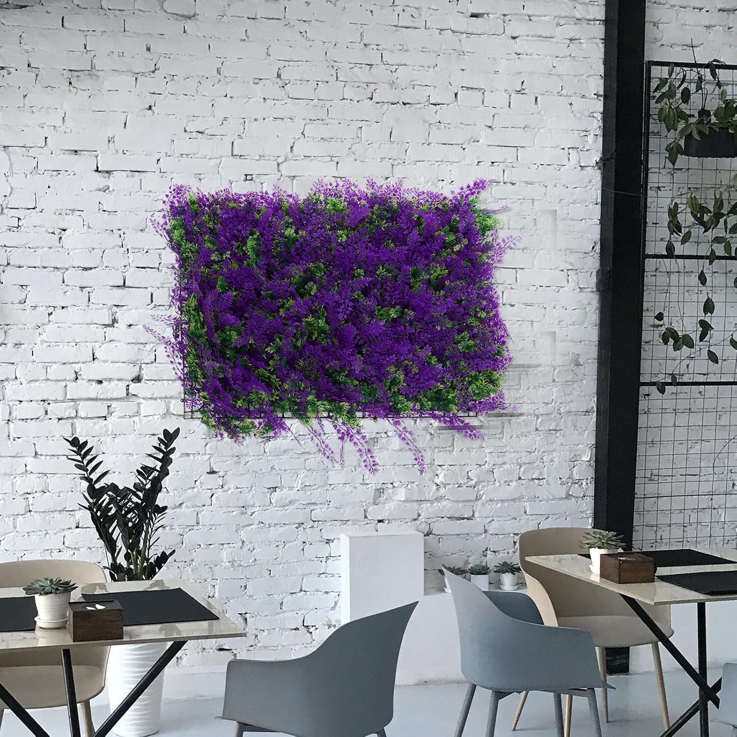 Artificial Green Wall Grass Decoration 236x157in