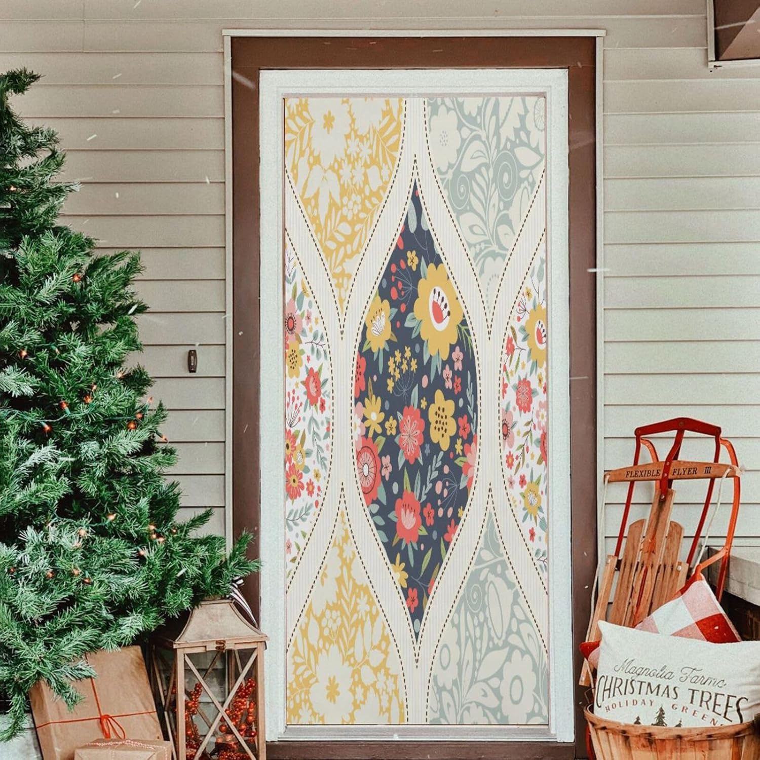 Susiyo Halloween Door Cover 32x79 in 1
