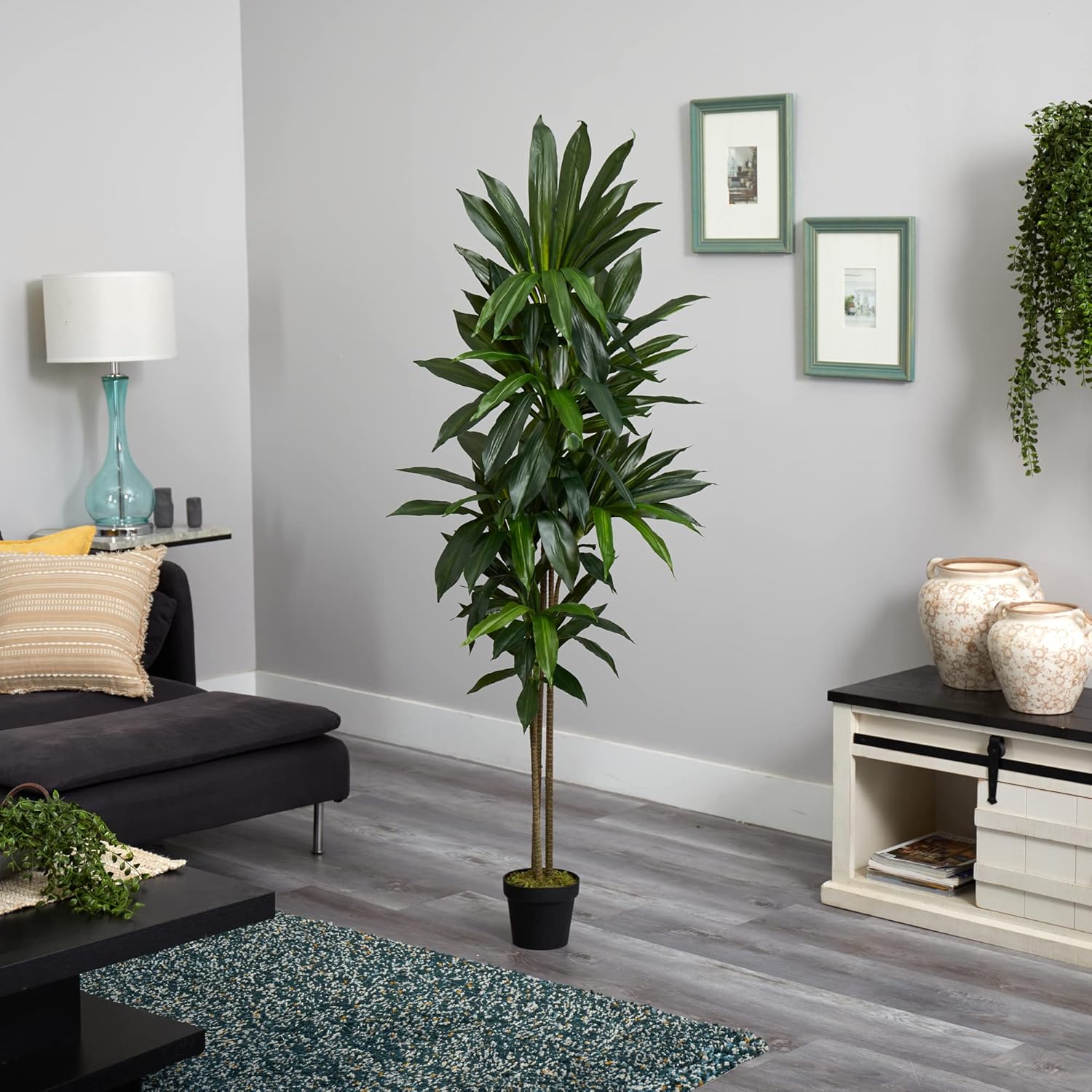 Nearly Natural 6ft Dracaena Silk Plant Real Touch